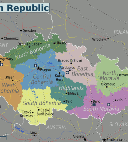 Regiony - Respublika Chekhiya