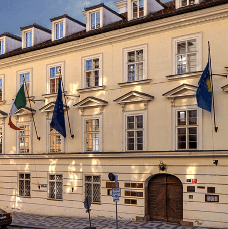 Посольство Ирландии в Чехии, в Праге